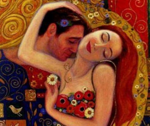 صورة رجل يتودد لامرأة في الصباح