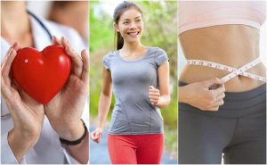 فتاة تمارس رياضة المشي من أجل خسارة الوزن