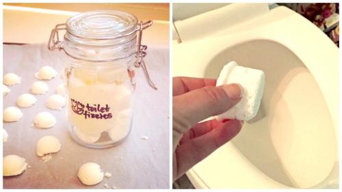 اكتشف كيفية صناعة الأقراص المزيلة للروائح الكريهة من المرحاض في المنزل!