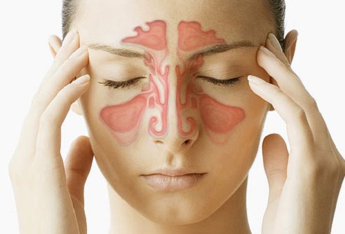 تدليك الجيوب الأنفية من أجل تنظيف الأنف