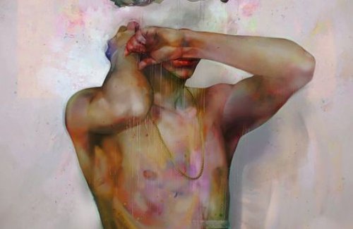 رجل يشعر بالخوف والارتباك