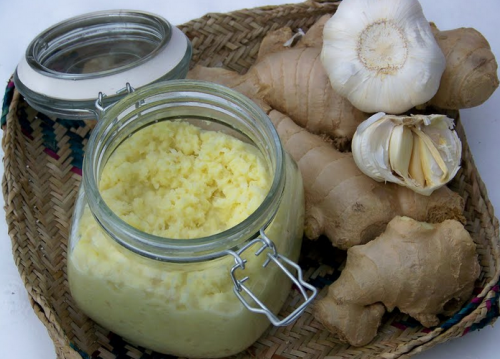 وصفة الزنجبيل والثوم