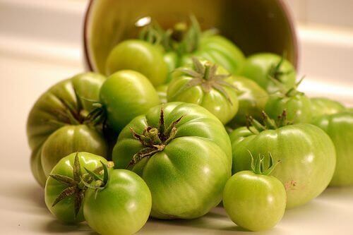 الطماطم الخضراء