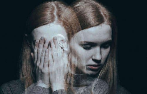 امرأة تحت ضغط