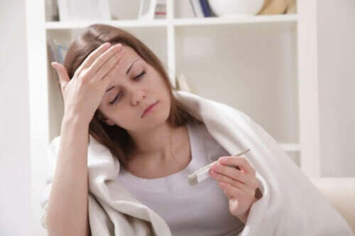 ارتفاع درجة حرارة الجسم