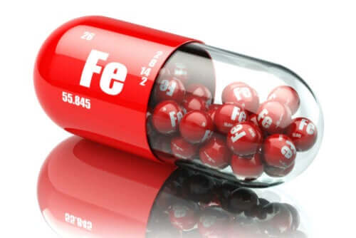 قرص مكملات الحديد