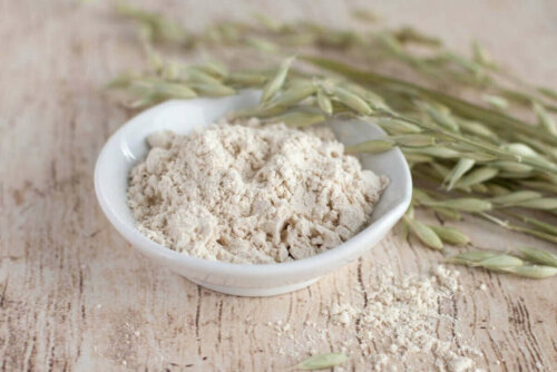 مسحوق الشوفان الغروي