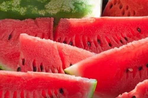 شرائح من البطيخ