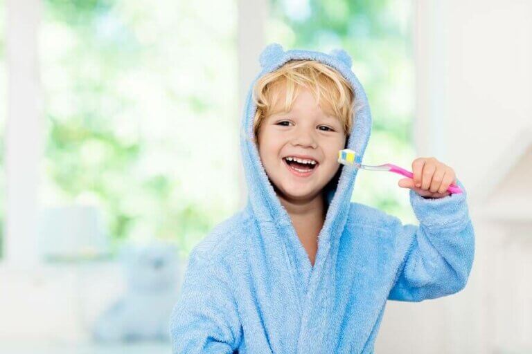 تعزيز نظافة الفم عند الأطفال