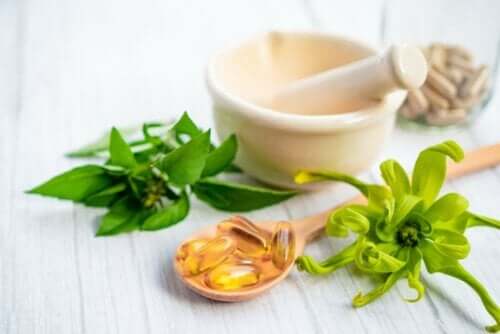 كبسولات زيت النعناع